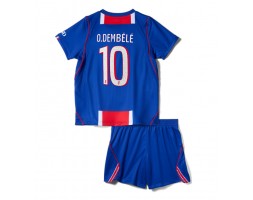 Paris Saint-Germain Ousmane Dembele #10 Replika Hemmatröja Barn 2026-27 Kortärmad (+ Korta byxor)
